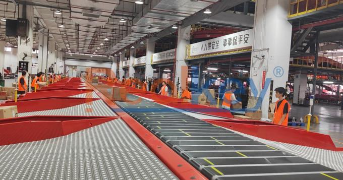 เครื่องคัดแยกสายพานแคบ in operation