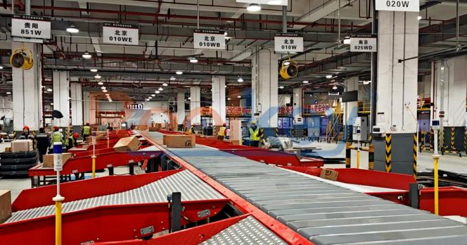 High Capacity เครื่องคัดแยกสายพานแคบ Machine in operation
