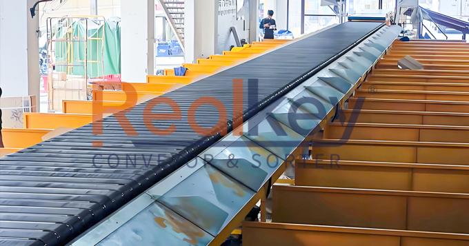 Close-up view of เครื่องคัดแยกสายพานแคบ components showing advanซีอีd technology