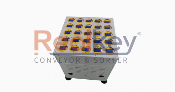 Close-up of Disk Balanซีอี Wheel Electric Rotary Sorter components