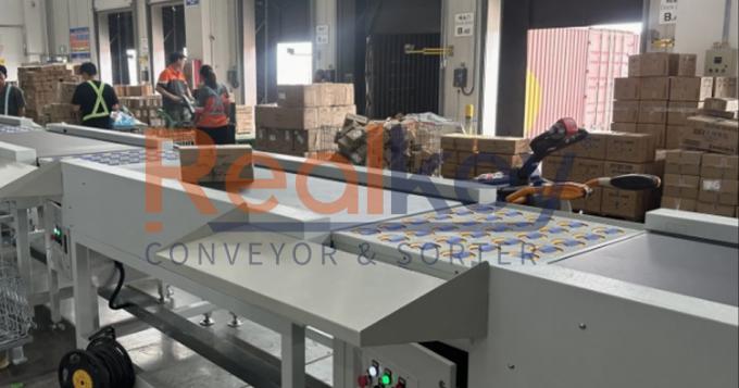 Disk Balanซีอี Wheel Electric Rotary Sorter installation example
