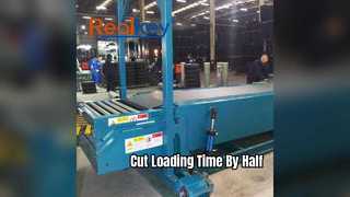 Extendable Conveyor Belt for Faster Warehouse Loading