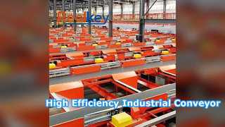 High Efficiency Industrial Belt Conveyor System