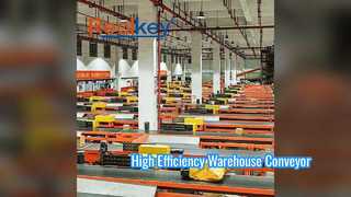 High Efficiency Warehouse Conveyor Belt System