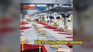 High Precision Modular Conveyor Belt System