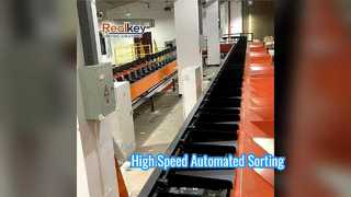 Customizable Tilt Tray Sorter High Speed Warehouse Automation