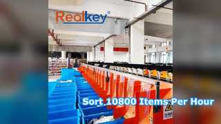 High Speed Tilt Tray Sorter 10800 Items Per Hour