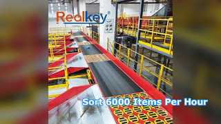 Automatic Conveyor Belt Sorter 6000 Pieces Per Hour